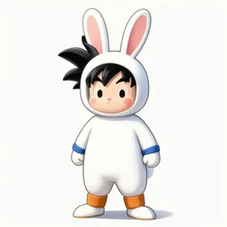 goku in bunny suit