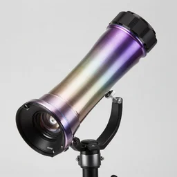 polar parabolic foci refractor manifold rgb brushed metal