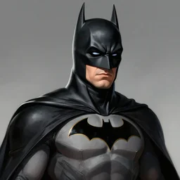 kevin conroy dressed as batman , highly detailed illustration, portrait