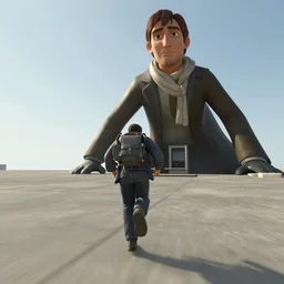 gopro photo first person perspective running from big brother in bioshock