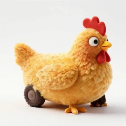 car shaped chicken