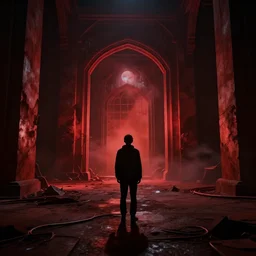 dark matter red art house film future full HD 8K resolution