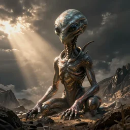 a scientifically plausible alien