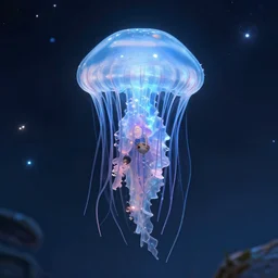 the jellyfish stool by guardians of the Galaxy, elysium, star citizen