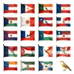 an illustrated field guide to different species of flags showing examples of males and females of each species, biological illustrations, art by john james audubon robert stebbins and terryl whitlatch and david sibley and charles darwin, highly detailed, intricately detailed, 8 k, trending on artstation