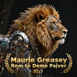 vibrant ultra clear sideview portrait of cybernetic lion, lion cyborg by laurie greasley rene magritte gustave dore, low contrast, cinematic dramatic lighting, hyper realistic detailed intricate render, hypermaximalist, ornate, epic composition, 4 k 8 k, octane blender, sharp focus, concept art, masterpiece award winning