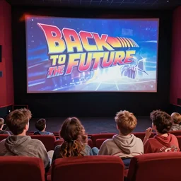 1 8 9 0 s movie theater showing back to the future