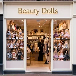 beauty dolls in amsterdam shop