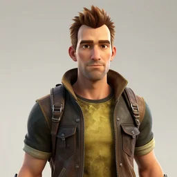 a screenshot of youtuber tom scott in the video game borderlands 2. 3 d rendering, unreal engine. amazing likeness. very detailed. cartoon caricature