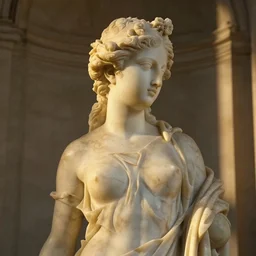 crustpunk as a marble statue, ultra detailed, golden hour, indoors, f 1. 4, 4 0 0 0 k