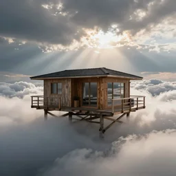 floating home in the clouds