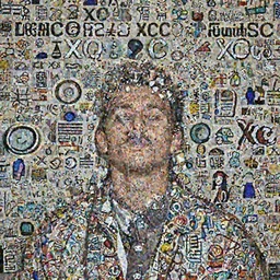 a closeup photo of handsome gigachad xqc smoking
