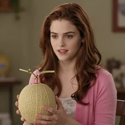 bella swan from twilight as cantaloupe