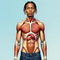 playboi carti, accurate anatomy, highly detailed, digital art, centered, portrait, colored vibrantly