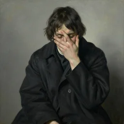 feeling of constantly wanting to die but having to live because dying on purpose is uncool by james ensor