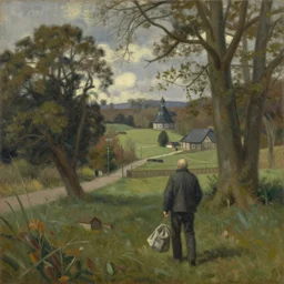 a painting by harold mockford