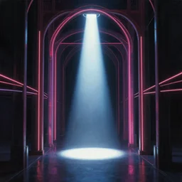 portal, neon, rule of thirds, intricate, spotlight, by greg rutkowski, by jeremy mann, digital painting