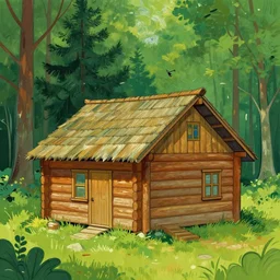 [ a log cabin in the forest ] [ van gogh ] [ anger ]