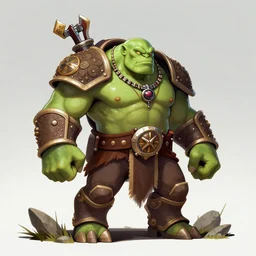 an ork, illustration