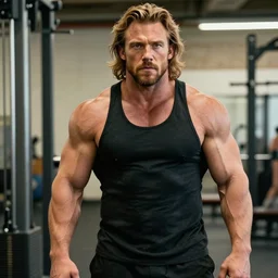 Chris Pratt as a bodybuilder, 8k hd realistic