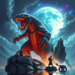 pacific rim titan pop figurine atlas striker otache jeager kaiju wallpaper 3 d pixar disney digital cgi rtx hdr painting bioluminance alena aenami artworks in 4 kby jesper ejsing, feng zhu and loish beeple, by thomas kinkade 2 2 2 2