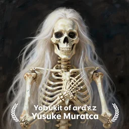 Portrait of a Skeleton Wizard by Yusuke Murata