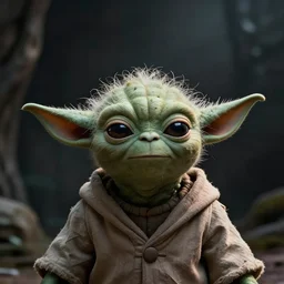 photo of yoda with no ears