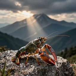 crayfish whistles on the mountain