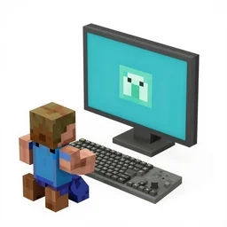 A super computer in minecraft
