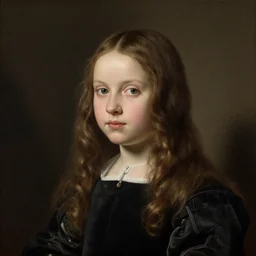 A decent young girl portrait by Peter Paul Rubens.