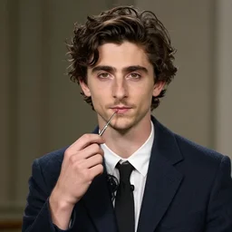 timothee chalamet, the amazing lice picker