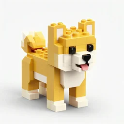 Shiba Inu lego piece