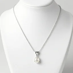 necklace model ecommerce photograph