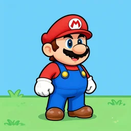 mario sprite art
