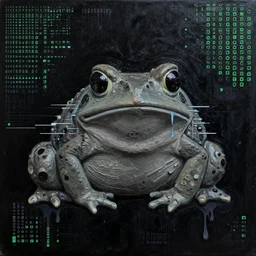 toads, toad, glitches, ascii, artwork, abstract, acrylic, oil, terminal, clay, lines, vektroid, dots, drips, spots, tears, leaks, glitch, pixels, geometry, data, datamosh, data, motherboard, minimal, vinyl, binary, code, cybernetic, painting, dark, eerie, cyber
