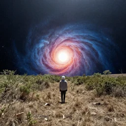 Photo taken minutes away before the end of the universe