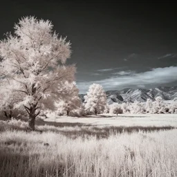 beautiful infrared landscape photography by david keochkerian and mike irwin, ir filter, rule of thirds