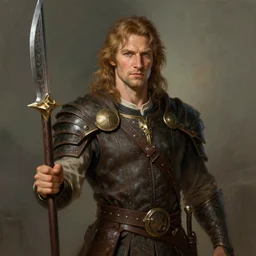 james stewart portrait as a dnd character fantasy art.