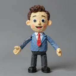 john oliver is a!! ventriloquist dummy!!, paper - mache,