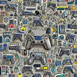 playstation 4 game, by drew struzan