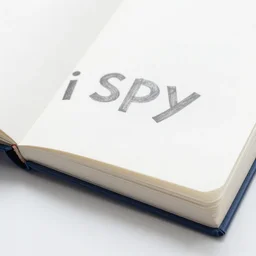 i spy book, high detail, realistic