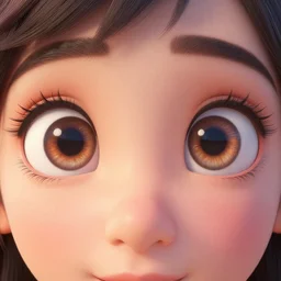 epic professional symmetrical digital art of sweet eyes, accent lighting, painted, intricate, detailed, cheery, fun, effervescent, by roberto ferri, epic, stunning, gorgeous, much wow, much detail, cinematic, masterpiece, unreal engine render