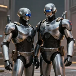 Master Chief and Robocop, love at first sight
