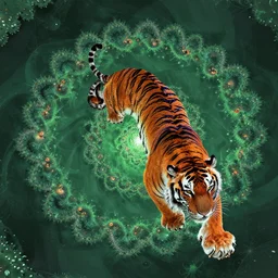mandelbrot tiger