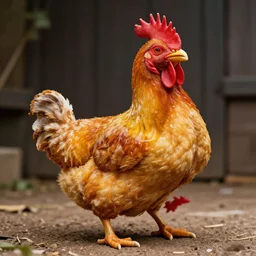 anthropomorphic roast chicken