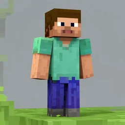 minecraft Steve in Skyrim