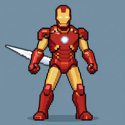 spritemap for Ironing Man 4 the quest for starch pixelart