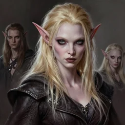 soulknife rogue changeling, blond hair | | realistic shaded, fine details, realistic shaded lighting painting by greg rutkowski, diego gisbert llorens, magali villeneuve, artgerm, jeremy lipkin, michael garmash, rob rey