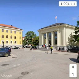 google streetview screenshot from oslo in color from 1 9 4 1