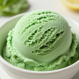spinach-flavored ice cream